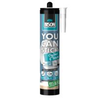 Adeziv PREMIUM pentru metal, sticlă, oglinzi BISON You Can Stick, 435g
