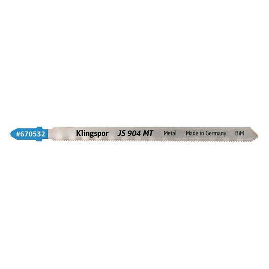 Lamă pendular KLINGSPOR JS 904 MT, pentru metal, 130mm