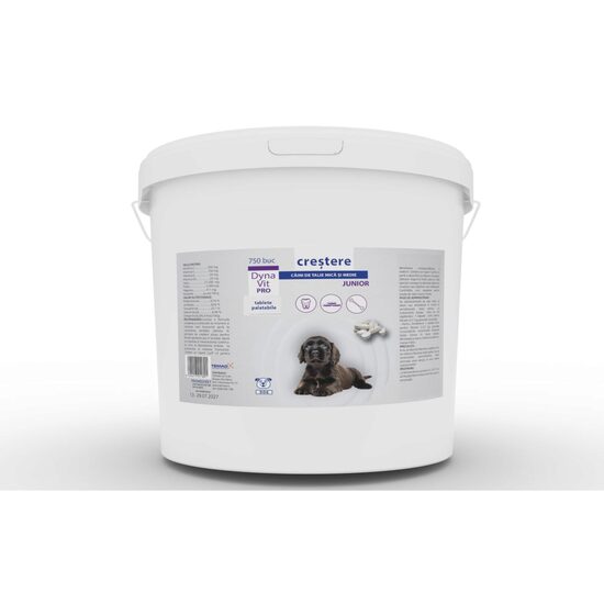 Supliment pentru câine junior Dynavit-Pro, creștere, 750 de tablete