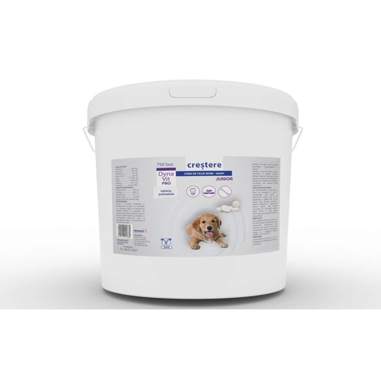 Supliment pentru câine de talie mare junior Dynavit-Pro, creștere, 750 de tablete