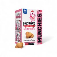 Snack pentru câine Montego Bags OWags, cu aromă de bacon rumenit , 350 g