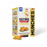 Snack pentru câine Montego Bags OWags, cu aromă de pui la grătar , 350 g