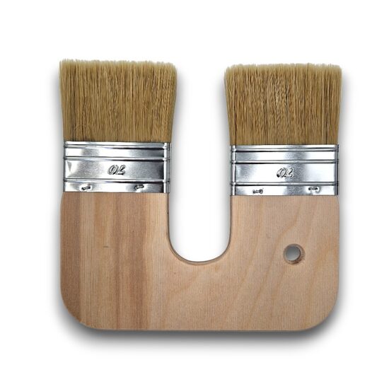 Pensulă pentru vopsele decorative, Procolor, lațime 70+70mm