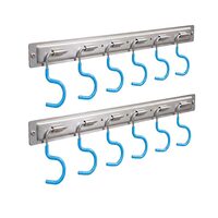 Șină cu 5 agățători pentru sculele de grădină, AquaCraft